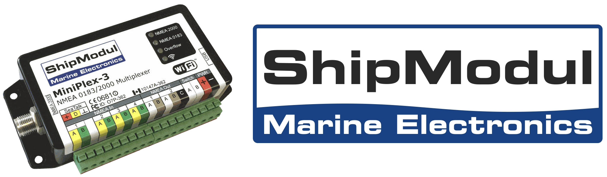 ShipModul NMEA Multiplexer mit Logo